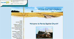 Desktop Screenshot of persiabaptistchurch.com